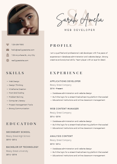 JOB Winning CV Design