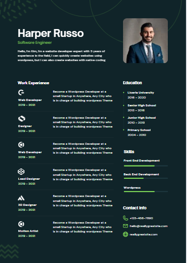 JOB Winning CV Design
